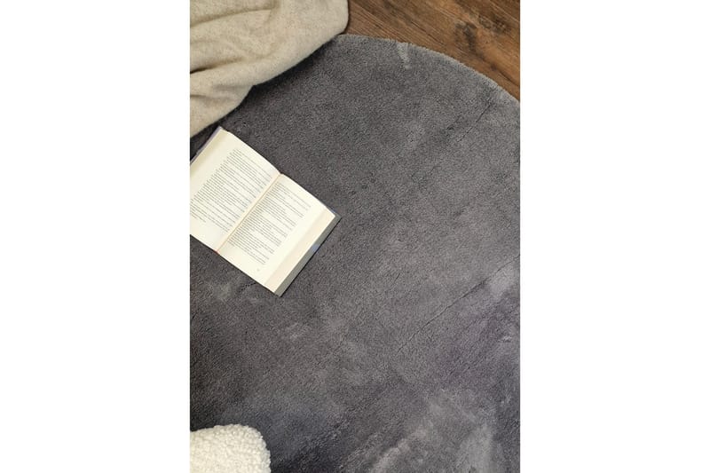 Soft Wiltonmatta Rund 200 cm - Grafitgrå - Textil & mattor - Matta - Modern matta - Wiltonmatta