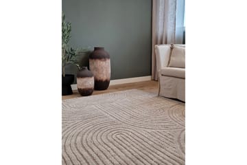 Softy Wiltonmatta 160x230 cm - Linnebeige - Textil & mattor - Matta - Modern matta - Friezematta