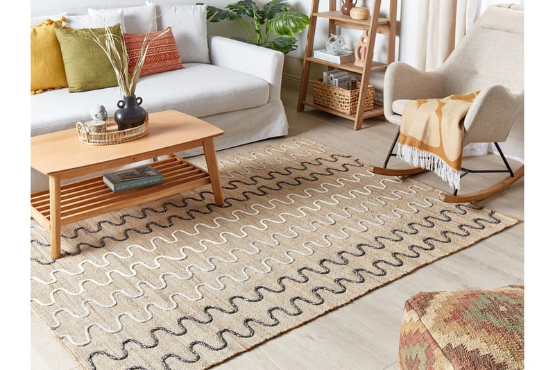 Sogut Jutematta 140x200 cm - Beige - Textil & mattor - Matta - Modern matta - Jutematta & hampamatta