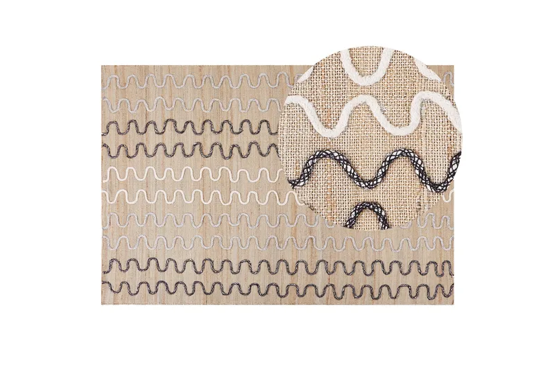 Sogut Jutematta 140x200 cm - Beige - Textil & mattor - Matta - Modern matta - Jutematta & hampamatta