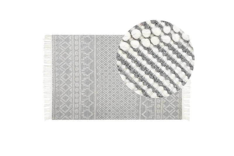 Solhan Ullmatta 160x230 cm - Beige - Textil & mattor - Matta - Modern matta - Ullmatta