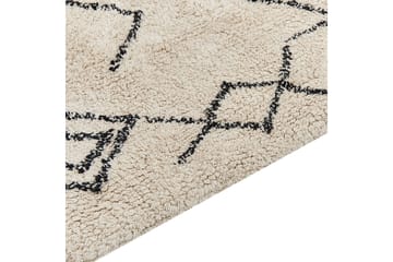 Somek Bomullsmatta 160x230 cm - Beige - Textil & mattor - Matta - Modern matta - Bomullsmatta