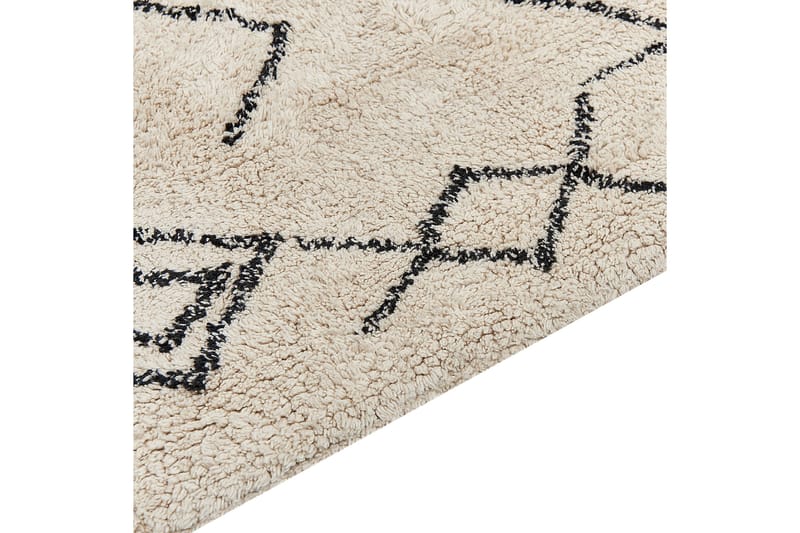Somek Bomullsmatta 160x230 cm - Beige - Textil & mattor - Matta - Modern matta - Bomullsmatta