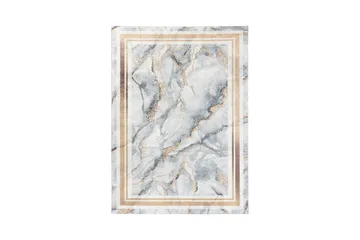 Squitta Ryamatta Rektangulär 150x80 cm - Grå - Textil & mattor - Matta - Modern matta - Ryamatta