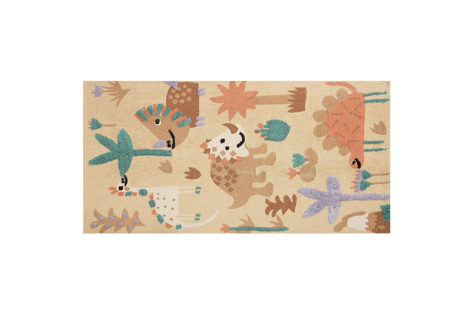 stabat bomullsmatta 80x150 cm - orange