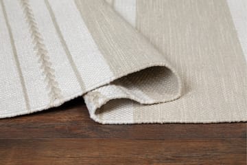Sund Bomullsmatta 140x200 cm Rektangulär - Natur - Textil & mattor - Matta - Modern matta - Bomullsmatta