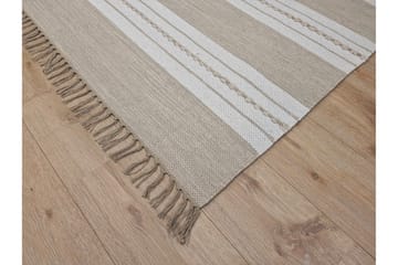 Sund Bomullsmatta 75x150 cm Oval - Natur - Textil & mattor - Matta - Modern matta - Bomullsmatta