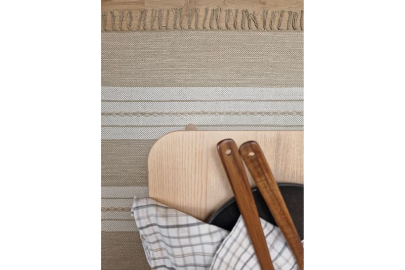 Sund Bomullsmatta 75x220 cm Oval - Natur - Textil & mattor - Matta - Modern matta - Bomullsmatta
