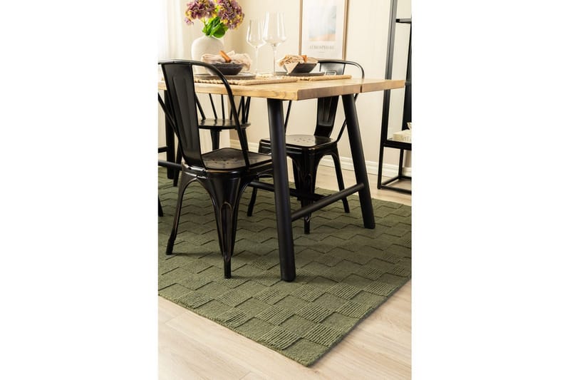 Sydney Ullmatta 160x230 cm - Grön - Textil & mattor - Matta - Modern matta - Ullmatta