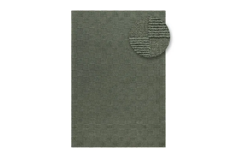 Sydney Ullmatta 160x230 cm - Grön - Textil & mattor - Matta - Modern matta - Ullmatta