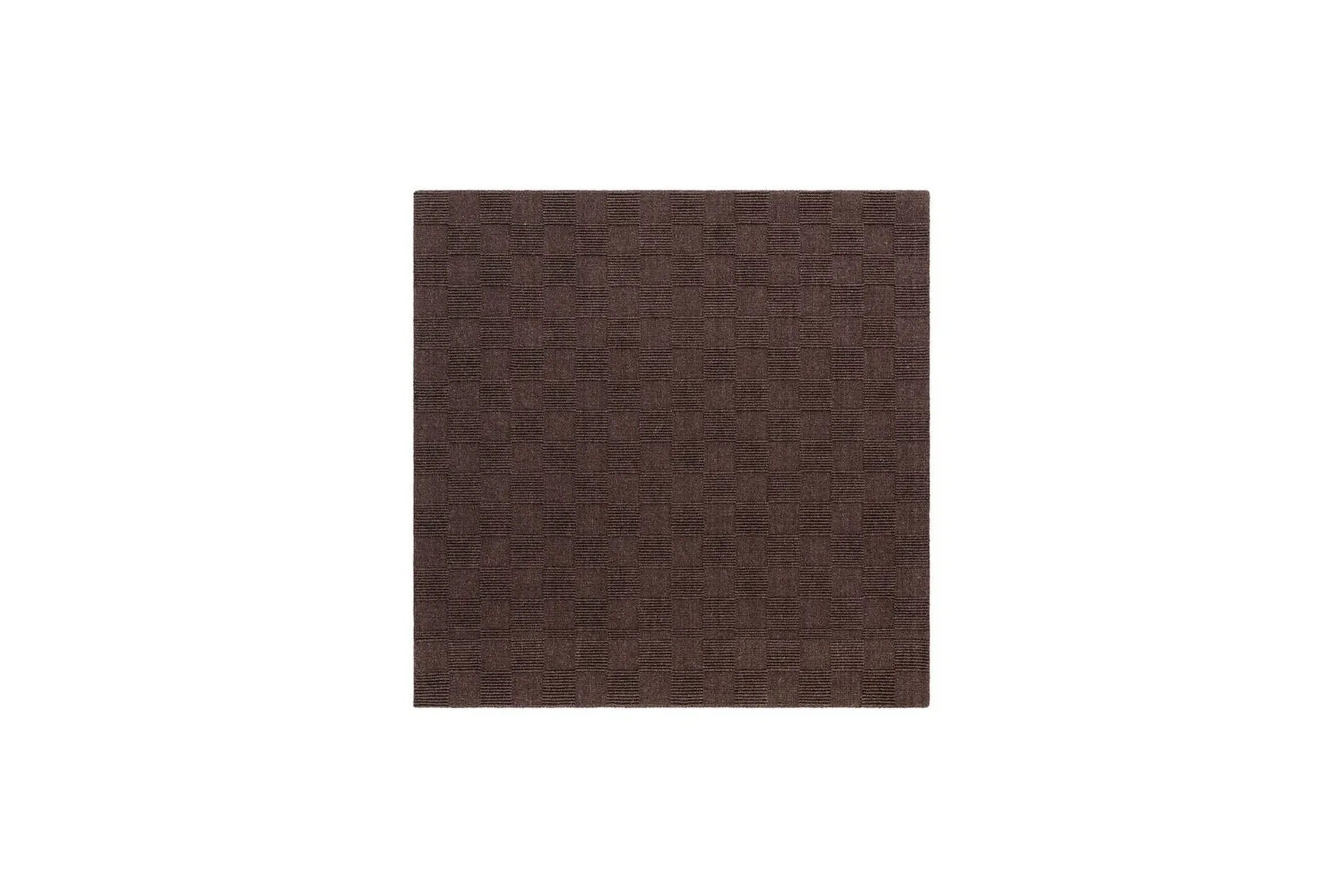 sydney ullmatta 200x200 cm - brun