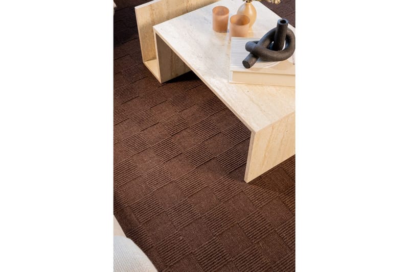 Sydney Ullmatta 200x200 cm - Brun - Textil & mattor - Matta - Modern matta - Ullmatta