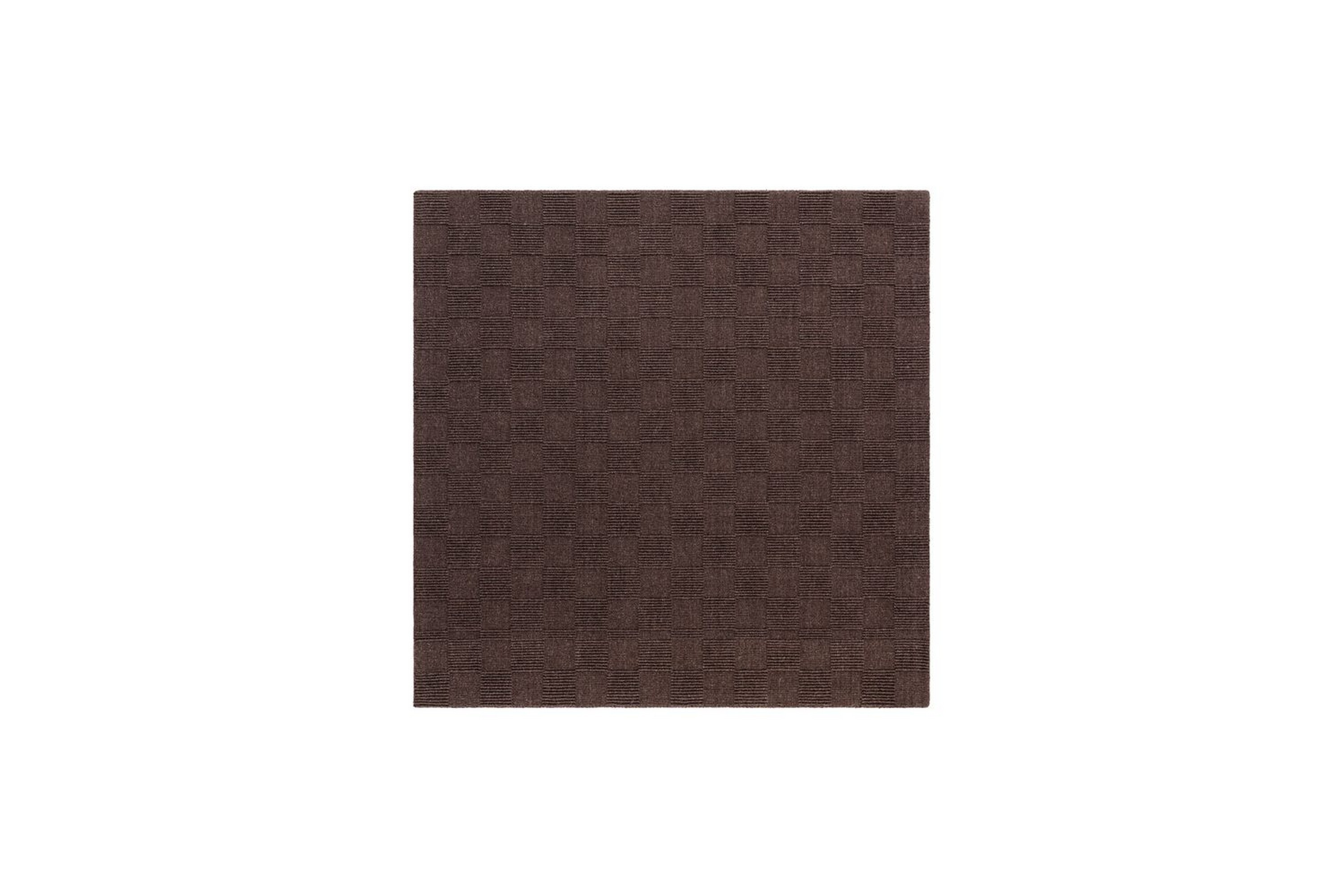 sydney ullmatta 200x200 cm - brun