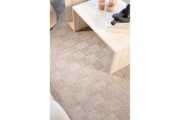 Sydney Ullmatta 200x200 cm - Grå - Textil & mattor - Matta - Modern matta - Ullmatta