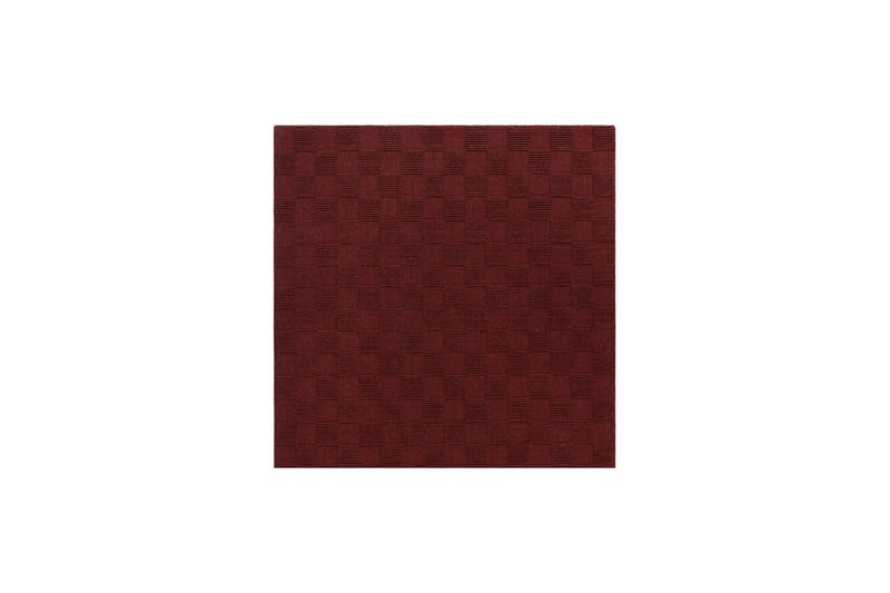 Sydney Ullmatta 200x200 cm - Röd - Textil & mattor - Matta - Modern matta - Ullmatta