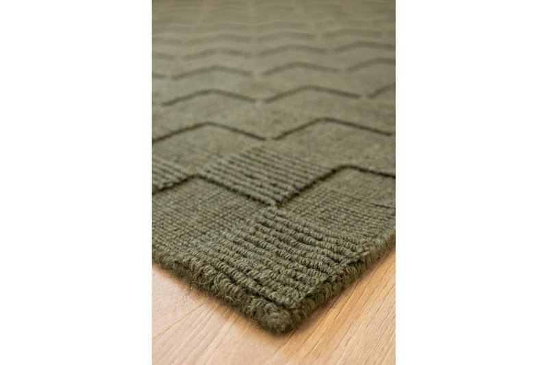 Sydney Ullmatta 80x150 cm - Grön - Textil & mattor - Matta - Modern matta - Ullmatta