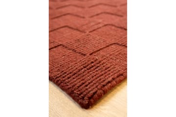 Sydney Ullmatta 80x150 cm - Röd - Textil & mattor - Matta - Modern matta - Ullmatta