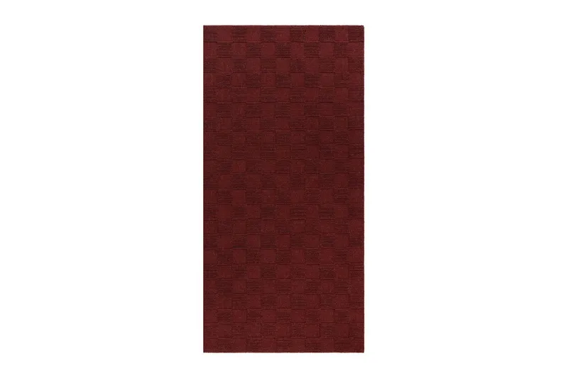 Sydney Ullmatta 80x250 cm - Röd - Textil & mattor - Matta - Modern matta - Ullmatta