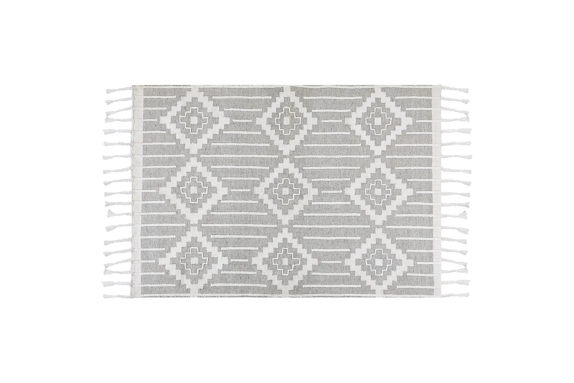 Tabiat Ryamatta 160x230 cm - Svart/Vit