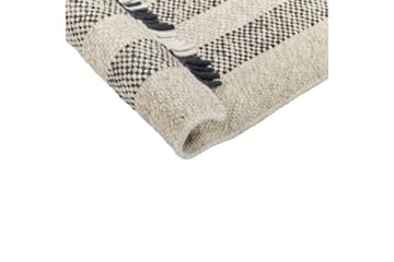 Tacettin Ullmatta 160x230 cm - Svart/Vit - Textil & mattor - Matta - Modern matta - Ullmatta