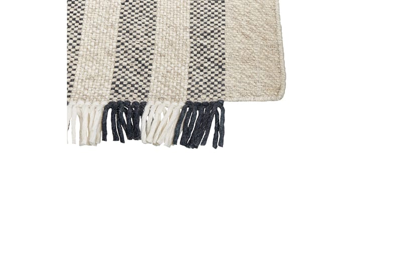 Tacettin Ullmatta 80x150 cm - Svart/Vit - Textil & mattor - Matta - Modern matta - Ullmatta