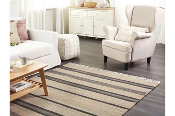 Talpur Jutematta 160x230 cm - Beige - Textil & mattor - Matta - Modern matta - Jutematta & hampamatta