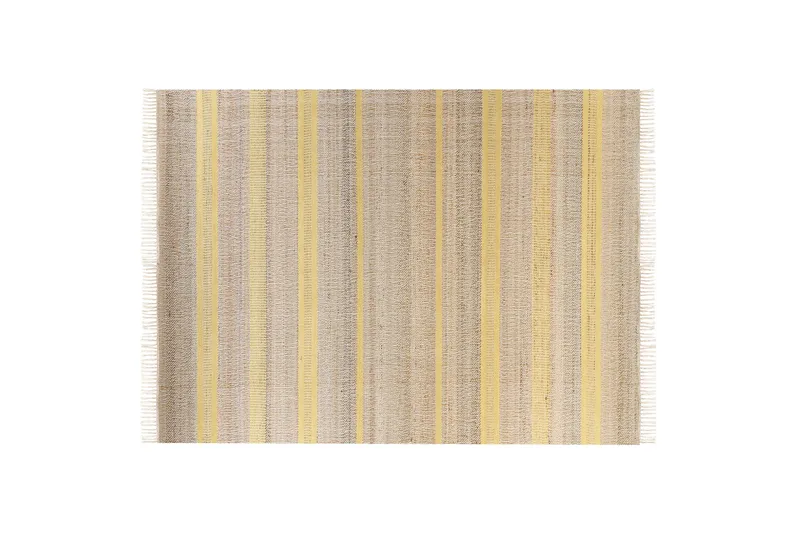 Talpur Jutematta 160x230 cm - Gul - Textil & mattor - Matta - Modern matta - Jutematta & hampamatta