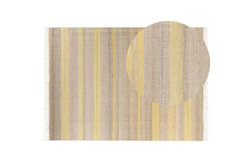 Talpur Jutematta 160x230 cm - Gul - Textil & mattor - Matta - Modern matta - Jutematta & hampamatta