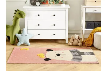 Tapak Bomullsmatta 80x150 cm - Rosa - Textil & mattor - Matta - Modern matta - Bomullsmatta