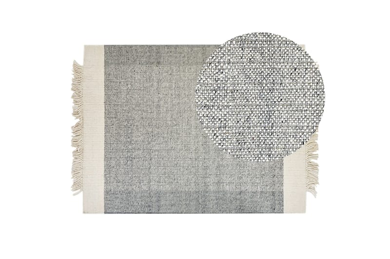 Tatlisu Ullmatta 140x200 cm - Grå - Textil & mattor - Matta - Modern matta - Ullmatta