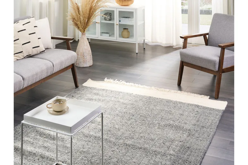 Tatlisu Ullmatta 140x200 cm - Grå - Textil & mattor - Matta - Modern matta - Ullmatta