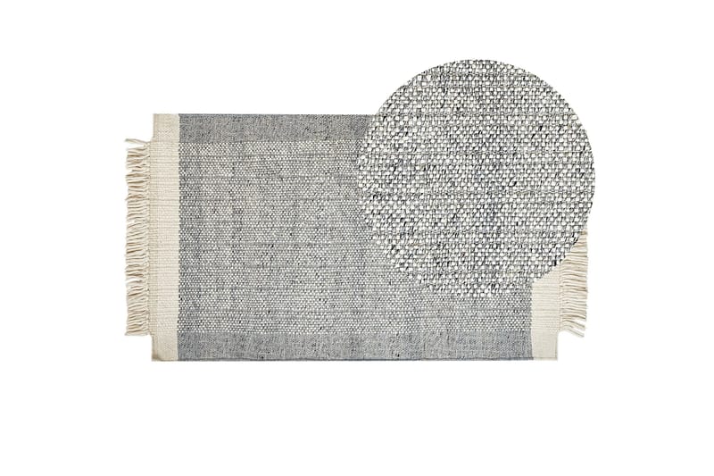 Tatlisu Ullmatta 80x150 cm - Grå - Textil & mattor - Matta - Modern matta - Ullmatta
