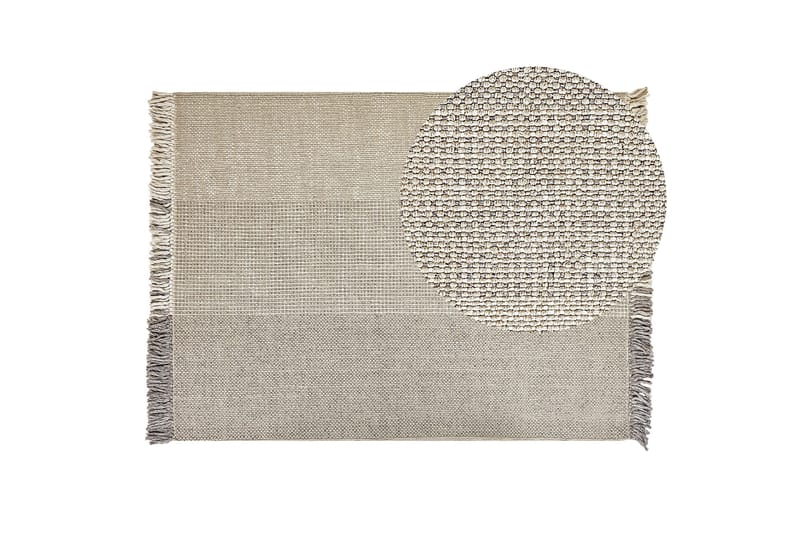 Tekeler Ullmatta 140x200 cm - Grå - Textil & mattor - Matta - Modern matta - Ullmatta