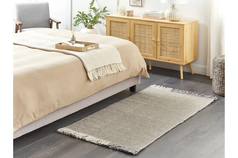 Tekeler Ullmatta 80x150 cm - Grå - Textil & mattor - Matta - Modern matta - Ullmatta