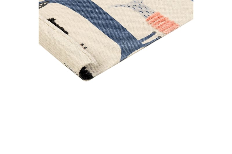 Temiaj Bomullsmatta 80x150 cm - Beige - Textil & mattor - Matta - Modern matta - Bomullsmatta