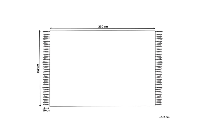 Terkos Jutematta 160x230 cm - Beige - Textil & mattor - Matta - Modern matta - Jutematta & hampamatta