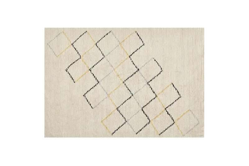 Tezpur Bomullsmatta 140x200 cm, Beige