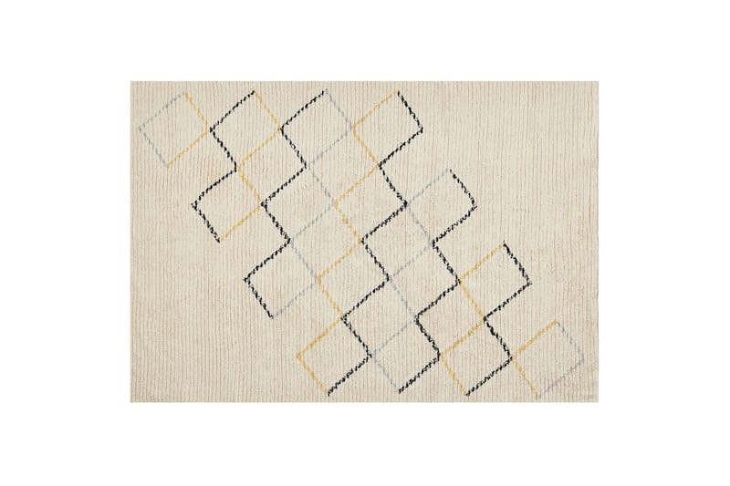 Tezpur Bomullsmatta 140x200 cm, Beige