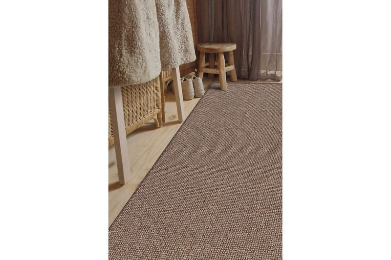 Titan Tuftad matta 140x200 cm - Brun - Textil & mattor - Matta - Modern matta - Friezematta