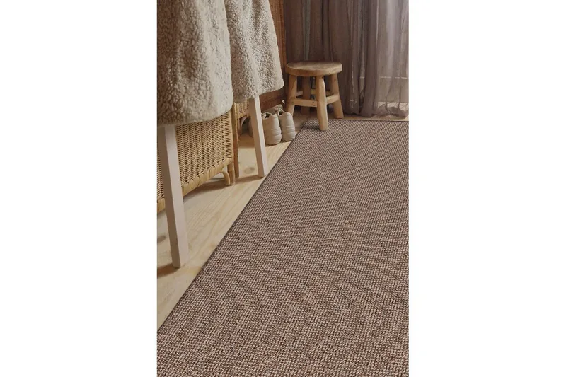 Titan Tuftad matta 200x290 cm - Brun - Textil & mattor - Matta - Modern matta - Friezematta