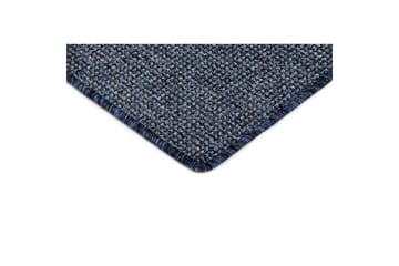 Titan Tuftad matta 80x250 cm - Blå - Textil & mattor - Matta - Modern matta - Friezematta
