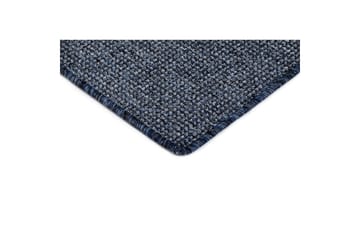 Titan Tuftad matta 80x250 cm - Blå - Textil & mattor - Matta - Modern matta - Friezematta
