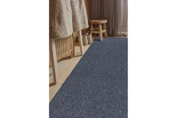 Titan Tuftad matta 80x400 cm - Blå - Textil & mattor - Matta - Modern matta - Friezematta
