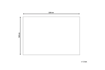 Tomarza Ullmatta 160x230 cm - Brun - Textil & mattor - Matta - Modern matta - Ullmatta