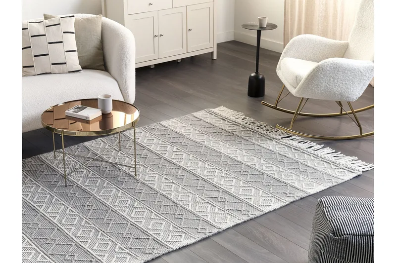 Tonya Ullmatta 160x230 cm, Grå