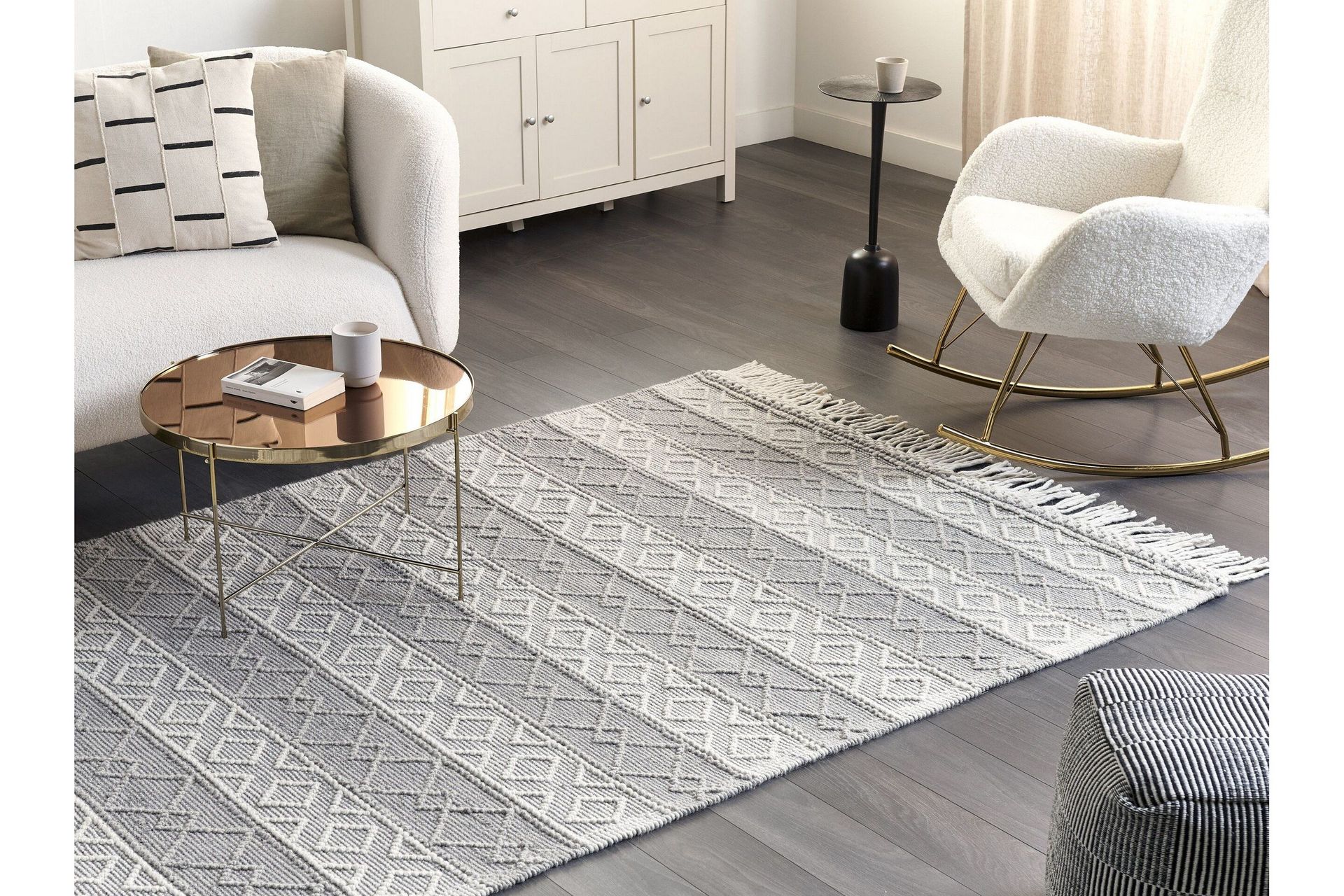 Tonya Ullmatta 160x230 cm - Gr&aring;