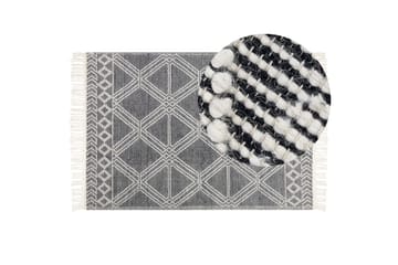 Toprakkale Ullmatta 160x230 cm - Grå - Textil & mattor - Matta - Modern matta - Ullmatta