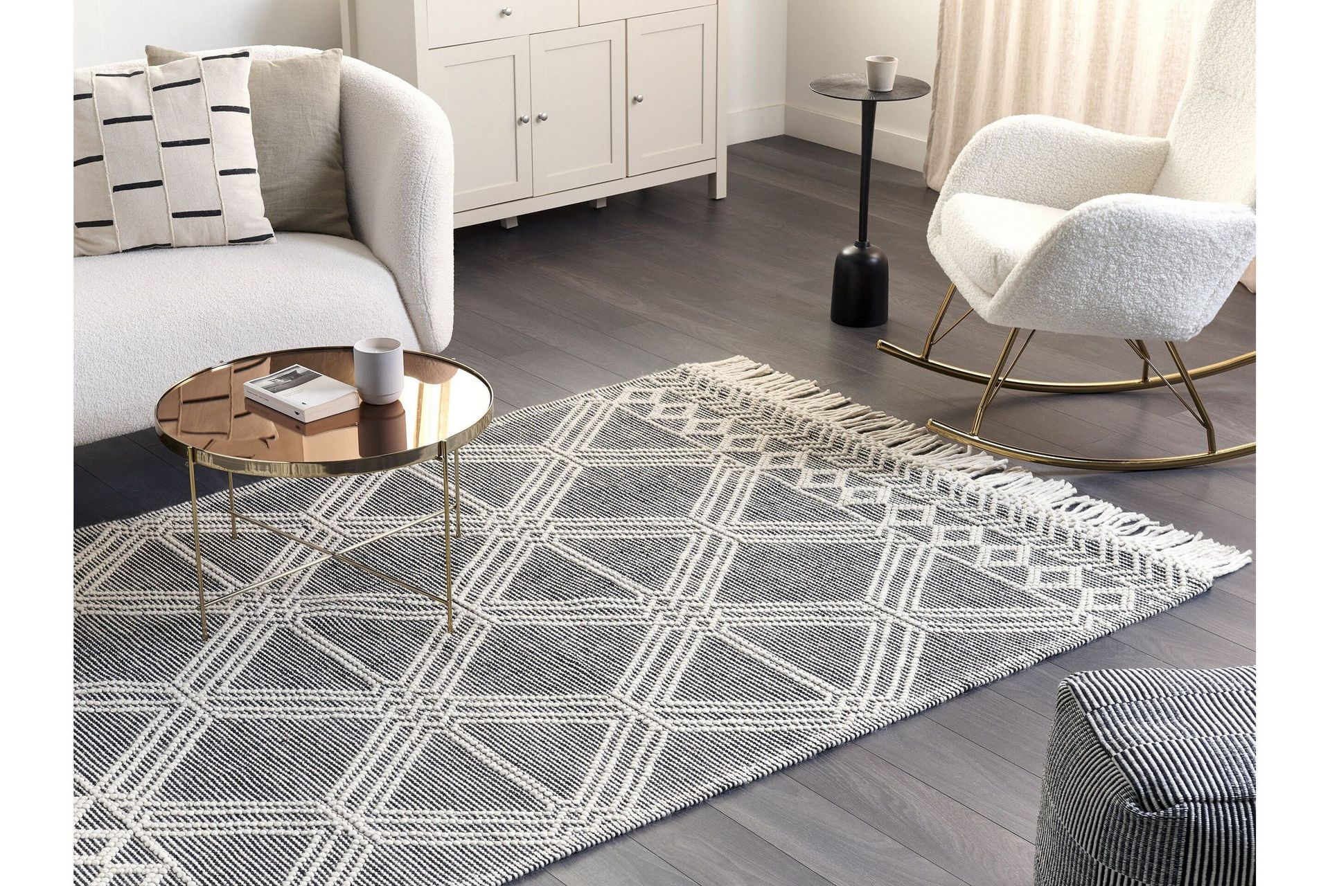 Toprakkale Ullmatta 160x230 cm - Gr&aring;