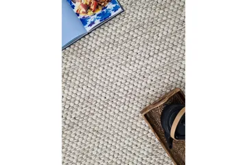 Torekov Ullmatta Ø300 cm Rund - Creme - Textil & mattor - Matta - Modern matta - Ullmatta