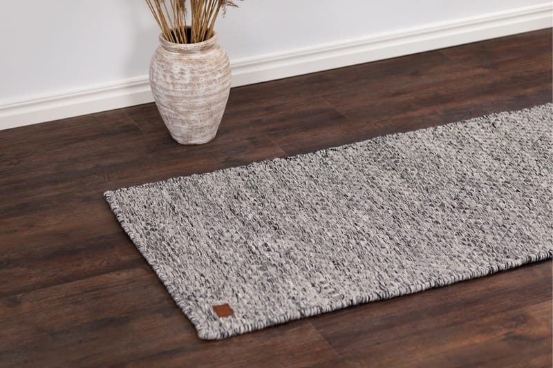 Torekov Ullmatta 75x230 cm - Grå - Textil & mattor - Matta - Modern matta - Ullmatta